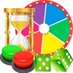 roulette, dice, sounds, time android application logo